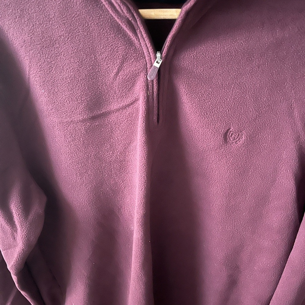 Chaps Zip Sweater - Picture 3 of 4
